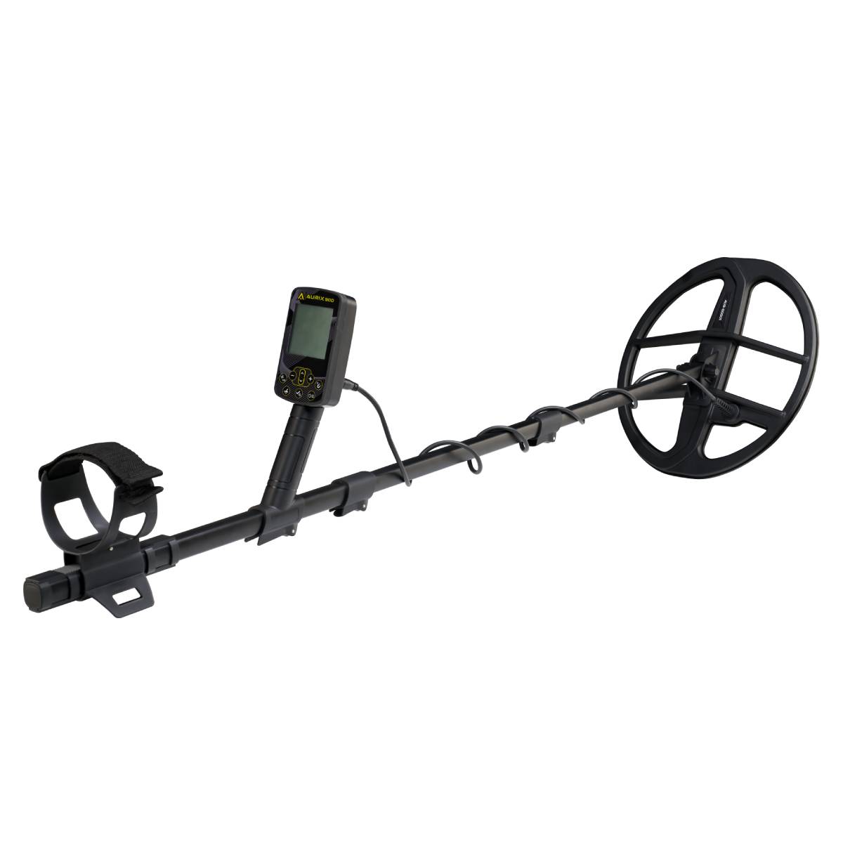 AURIX 900 metal detector, search coil and control unit